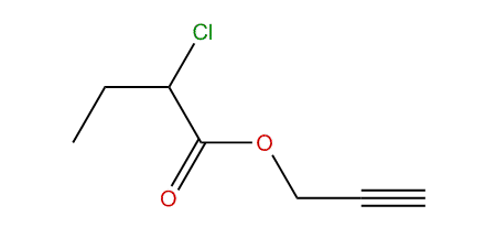 Prop-2-ynyl 2-chlorobutanoate